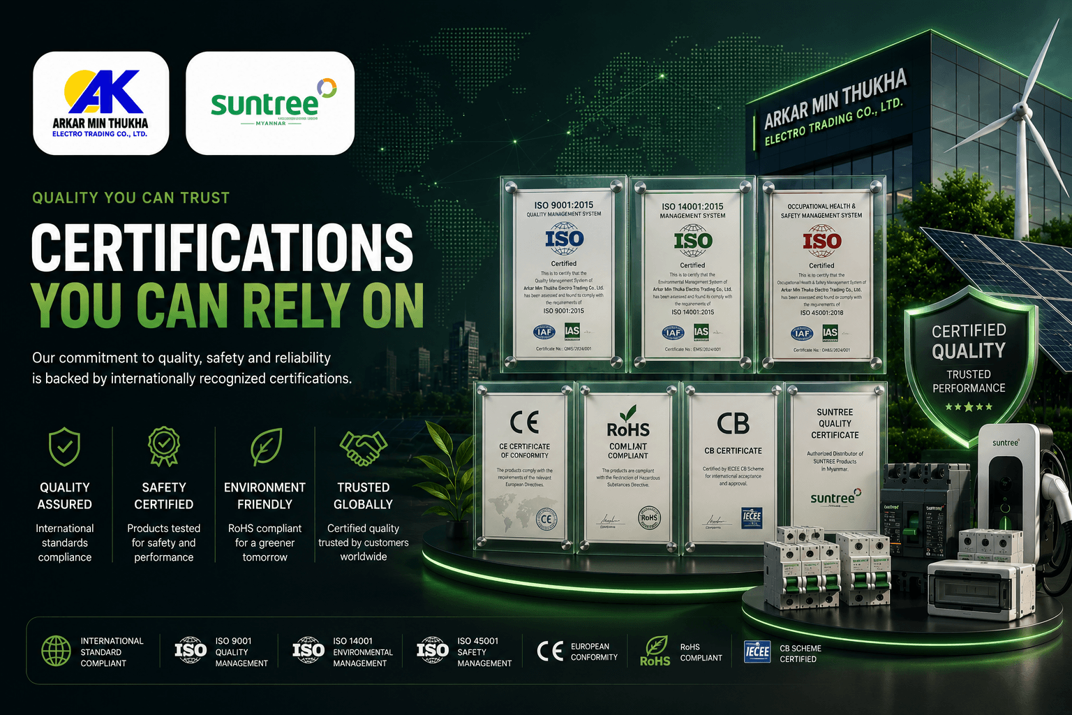 Certificates and official documents illustration
