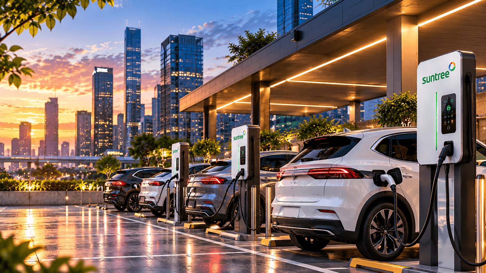 Suntree public charging station