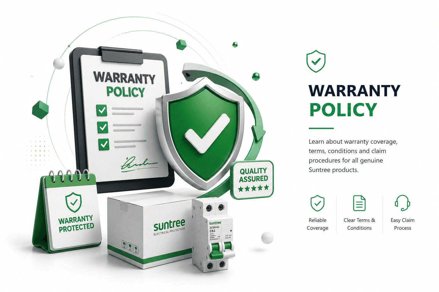 Warranty policy support